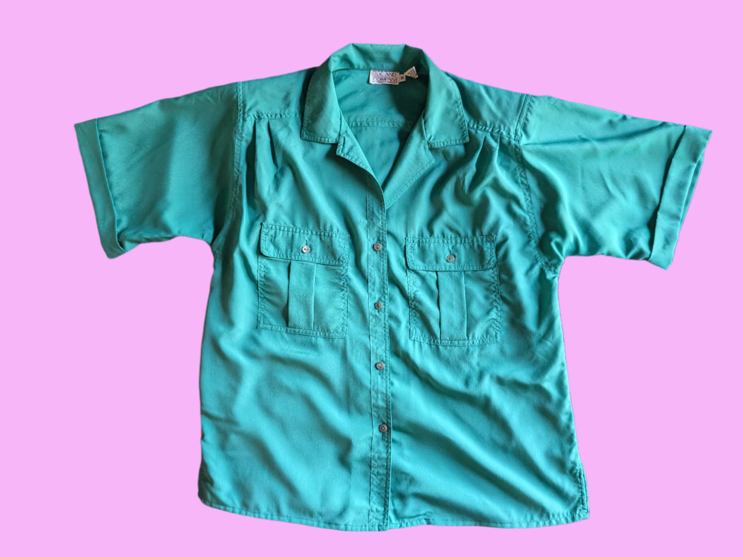 Salty Blue Button-Down