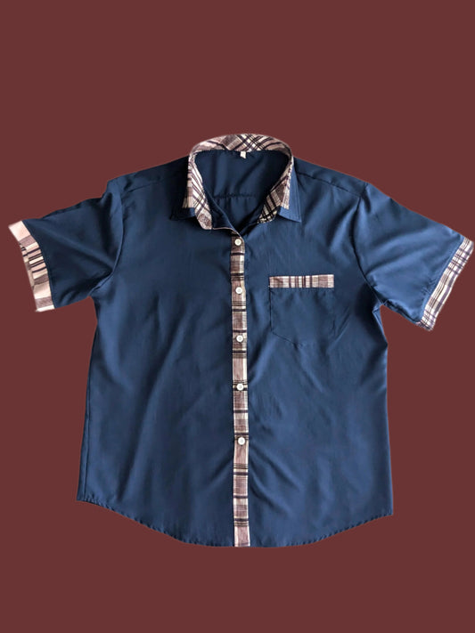 Uniform-Core Retro Button-Down